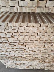 Composant de volet en bois massif, cadre de fenêtre, persienne horizontale verticale, panneau de stores en bois - Product Image 4