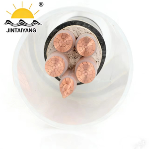 Cable de Alimentación con Aislamiento de Polietileno Reticulado Libre de Halógenos y Baja Emisión de Humo, con Cubierta de Poliolefina WDZ-YJY-0.6/1kV 4X185+<span class=keywords><strong>1X95</strong></span> - Product Image 4