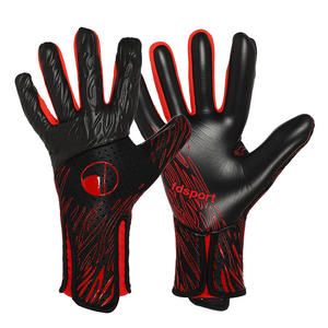 Guantes <span class=keywords><strong>de</strong></span> Portero <span class=keywords><strong>de</strong></span> Fútbol Profesionales LiangXing, Nuevo Modelo, Transpirables, con Correa Elástica para la Muñeca, Cierre <span class=keywords><strong>de</strong></span> Tirón, Unisex, Dedos <span class=keywords><strong>de</strong></span> Látex - Product Image 3