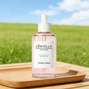 Etiqueta privada coreana sal Rosa Facial <span class=keywords><strong>Centella</strong></span> <span class=keywords><strong>asiática</strong></span> ampolla Suero Calmante Poremizing para piel grasa y mixta - Product Image 6