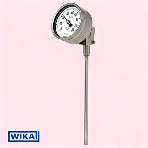 Thermomètre bimétallique Wika 150 mm M20x1,5 en acier inoxydable, jauge de température industrielle de 0 à 120 °C - Product Image 2