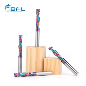 BFL 2凹槽上下切割立铣刀fresa para madeira立铣刀16毫米加工工具数控钻头