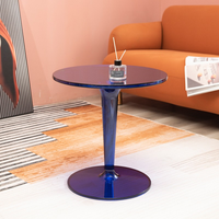 Table basse durable en matériau PC moderne pour appartement et salon