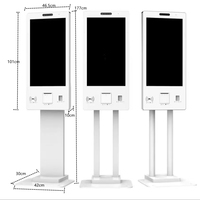 Terminal de point de vente tout-en-un pour supermarché, systèmes de caisse enregistreuse en libre-service, paiement par code QR, impression, imprimante thermique 80 mm, carte NFC