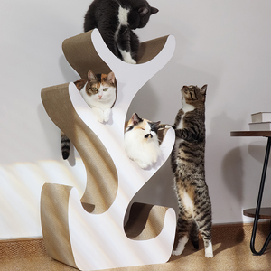 Luxury Classic <strong>Cat</strong> <strong>Tree</strong> <strong>High</strong> <strong>Quality</strong> Multi-Level Indoor <strong>Cat</strong> Tower Condo Scratching Posts Designed for Kittens Made Durable Paper - Product Image 6