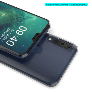 Siêu Mỏng Trong Suốt Trừu Đực Trường Hợp Điện Thoại Đối Với Asus Điện Thoại Dòng Sản Phẩm Asus Zenfone Max Bắn ZB634KL Điện Thoại Di Động Bìa - Product Image 5