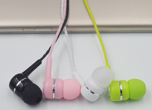 Écouteurs intra-auriculaires stéréo, 3.5mm, oreillettes avec micro <span class=keywords><strong>pour</strong></span> téléphone portable MP3 MP4, 2 pièces - Product Image 4