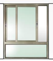 Fenêtres coulissantes en aluminium à double vitrage Fenêtre coulissante en PVC