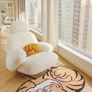 <span class=keywords><strong>Fauteuil</strong></span> inclinable confortable pour adultes et chaises longues de détente simples modernes meubles de salon <span class=keywords><strong>paresseux</strong></span> chaise de canapé à bascule - Product Image 4