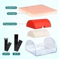Maniquí de Ciencias Médicas, Simulador de Inyección Intradérmica, Brazo de Entrenamiento para Inyecciones Intravenosas, Modelo para Práctica de Venopunción e Inyección Intramuscular