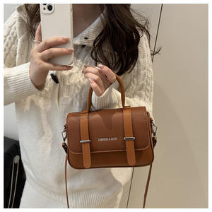 Nouveau sac à bandoulière tendance 2026, petit sac carré texturé, sac diagonal pour femme - Product Image 5