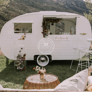 2025 Catering al aire libre Van Tacos Truck Popcorn Pizza Trailer Food Truck con cocina completa Fast Food Cart/BBQ Trailer para la venta - Product Image 2