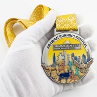 Fabricants de médailles personnalisées de haute qualité en gros, médailles d'or 3D pour marathon, médailles sportives personnalisées