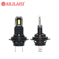 Ampoule LED H7 H18 H4 500 % plus lumineuse en aluminium aéronautique, Plug-and-Play, pour voiture et moto, phare LED, vente directe usine