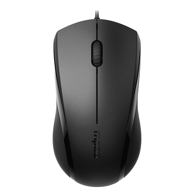 Rapoo N1600 Hot Seller Gaming Mini 3D Optical LED Wired USB Silent Noiseless Ergonomic Computer Mouse PC Laptop Desktop in Stock