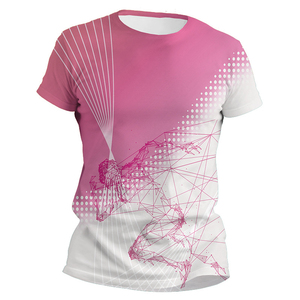 Venta al por mayor sublimación camisetas poliéster espacios en blanco personalizado <span class=keywords><strong>marca</strong></span> camiseta - Product Image 1