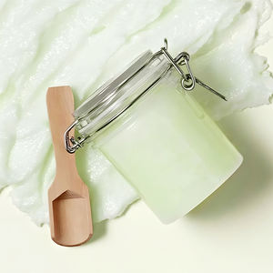 บรรจุภัณฑ์เครื่องสำอางใสขนาด 250 มล. 8.5 ออนซ์ ปลอดสาร BPA ป้องกันการรั่วซึม  กระปุกเกลืออาบน้ำ PET แบบสุญญากาศ ฝาปิดแบบมีบานพับ ขายส่ง - Product Image 1