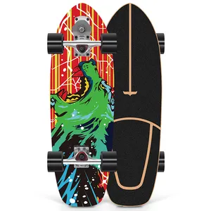 Kustom Pabrik 30 inci lengkap papan seluncur Pro Skateboard Maple Cina