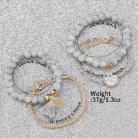 Ensemble de 5 Montres-Bracelets Décontractées à Quartz Analogique pour Femme en Silicone avec Bracelets Motif Veines de Marbre Antique et Boîtier en Alliage, Dessins de Monnaie et Dessins Animés