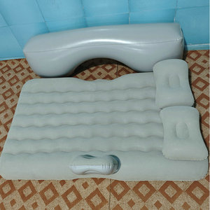 Colchón inflable para coche, material flocado, para sedanes y SUV, para descansar en el coche, color azul, capacidad de carga de 1000 kg - Product Image 3