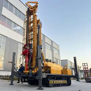 Foreuse rotative diesel sur chenilles haute efficacité SL1500, profondeur 1500m pour la construction de puits d'eau - Product Image 5