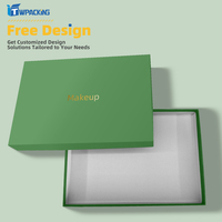 Boîte élégante avec base et couvercle personnalisés avec logo en estampage à chaud, emballage cadeau rigide pour cadeaux haut de gamme