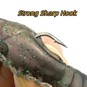 <span class=keywords><strong>Esca</strong></span> Morbida Affondante Bionica da 80mm 16g 3 Pollici <span class=keywords><strong>per</strong></span> Pesca in Mare di Spigole e Salmoni con Occhi 3D HBS02 - Product Image 5