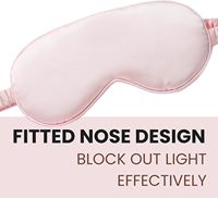 Masque de sommeil en satin de soie de mûrier avec logo personnalisé, occultant, doux, respirant, pour femmes et hommes, idéal pour les voyages, la sieste, cadeau, OEM