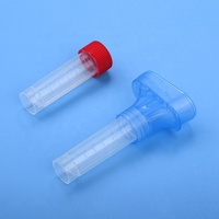 Kit de Recolección de Saliva para Pruebas de ADN Huachenyang Modelo CY-98000A, Plástico de Grado Médico, Accesorios Médicos Blancos de Shenzhen