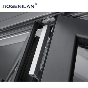 Puerta Plegable Triple de Aluminio para Patio Rogenilan, Puerta Exterior Insonorizada para Casas - Product Image 3