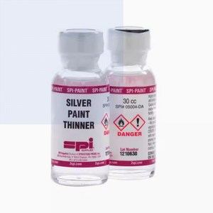 น้ำยาผสมสีเงิน SPI SILVER PAINT THINNER ทุกซีรีส์ น้ำยาผสมสำหรับเพิ่มความนำไฟฟ้า 05001-AB 05002 05004-DA 04998 04999 AB/04996 DA/04996AB - Product Image 3