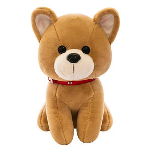 Peluche personnalisée Shiba <span class=keywords><strong>Inu</strong></span>, jouet en peluche Kawaii, chien <span class=keywords><strong>Akita</strong></span> en peluche avec collier - Product Image 1