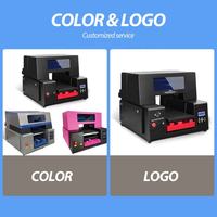 맞춤형 소규모 사업 인쇄 솔루션 직접 인쇄 UV 프린터 PVC 카드 데스크탑 디지털 UV LED UV 평판 프린터