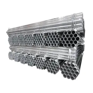 EN 102216-2 dn100 gi metal tube schedule 20 galvanized steel round pipe for sale