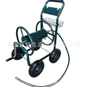 Enrouleur de tuyau d'arrosage Qingdao Litet Metal, 4 roues, métal, autoportant, pour arrosage extérieur - Product Image 5