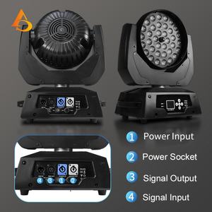 AICPOSE 36PCS 15w RGBW UV 6en1 Luz de Cabeza Móvil con Zoom para Club, Fiesta, Evento, Escenario, Luz LED de Cabeza Móvil Tipo Ojo de Abeja - Product Image 4