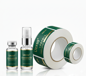 Adesivi Olografici 3D Lucidi/Opachi Personalizzati per Bottiglie e Flaconi in Vetro Premium, <span class=keywords><strong>Etichette</strong></span> in <span class=keywords><strong>PVC</strong></span> Impermeabili con Forte Adesività - Product Image 4