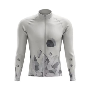 Maillot de cyclisme Zede à manches longues, léger, respirant, coupe-vent, unisexe, multicolores, séchage rapide, fermeture éclair intégrale, pour événements de cyclisme sur route - Product Image 4