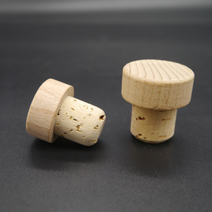 <span class=keywords><strong>Bouchon</strong></span> de bouteille en liège en bois pour Tequila Gin <span class=keywords><strong>Bouchon</strong></span> en liège en forme de T 21.5mm Bouteilles en verre Bar Top Plug Utilisé pour les couvercles et les fermetures de bouteilles - Product Image 2