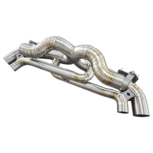 Sistema de escape de aleación de titanio Contach para escape Porsche 992 911 Turbo S Catback - Product Image 5