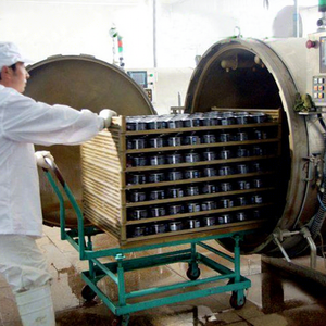 <span class=keywords><strong>Autoclave</strong></span> Industriale a Vapore per Sacchetti Doypack di Carne (Manzo, Maiale, Pollo) - Sterilizzatore Uniforme per Impianti di Lavorazione Carne Cotta - Product Image 1