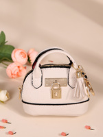 Nouveauté : Mini breloque de sac, accessoires multicolores, ornements, petit sac à main, pendentif, porte-clés, breloques de sac de luxe de créateur