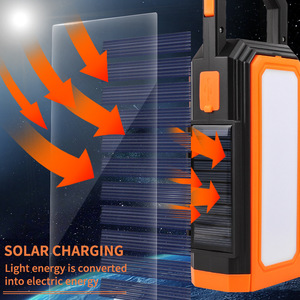 Xách tay IP65 đánh giá COB LED làm việc ánh sáng USB năng lượng mặt trời có thể sạc lại treo không thấm nước <span class=keywords><strong>DC</strong></span> Điện đa chức năng ABS Đèn pin <span class=keywords><strong>Torch</strong></span> - Product Image 3