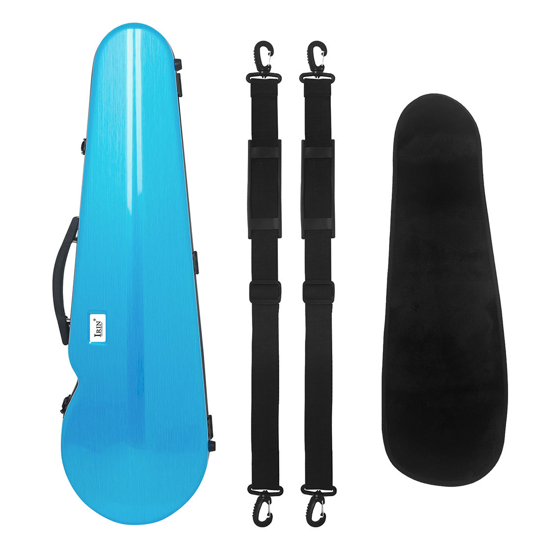 IRIN Carbon Fiber Violin Case - Durable Hard Shell Protection for