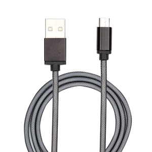 Factoryfast sạc cáp ít cá Net Hợp kim nhôm Android thông minh Điện thoại di động USB Cáp dữ liệu sản xuất tại Trung Quốc nhà máy - Product Image 1