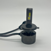 3 tubes en cuivre 12V-24V Phare LED de voiture 300W 12000LM 9006 H4 H7 H3 Système d'éclairage automobile Ampoule LED H4 Phare de voiture