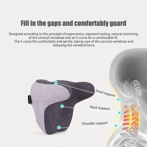 RTS poggiatesta sedile <span class=keywords><strong>auto</strong></span> 2025 protegge rachide cervicale per alleviare la fatica memory foam slow rebound cuscino da viaggio - Product Image 2