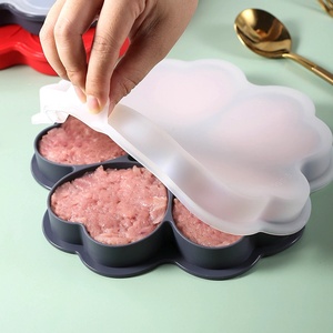 Stampo in Silicone Ecologico Fatto a Mano per Hamburger, Gelatine a Forma di Cuore, Pudding, Contenitore Refrigerato per Alimenti per Bambini, Torte - Product Image 4