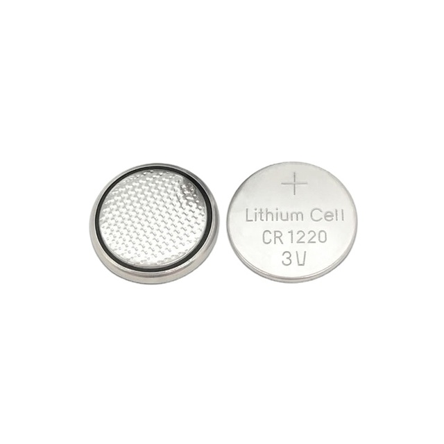 High Quality Primary CR1220 3V 40 MAh Lithium Manganese Button Cell Lithium Battery for Smart Meters Electronics Watches Tools
