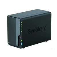 Penyimpanan baru DS224 + 2-Bay antarmuka USB tanpa disk NAS 2U rak ukuran penyimpanan jaringan DiskStation